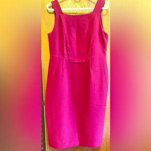 Burgundy sheath dress size 12 P. Used once
